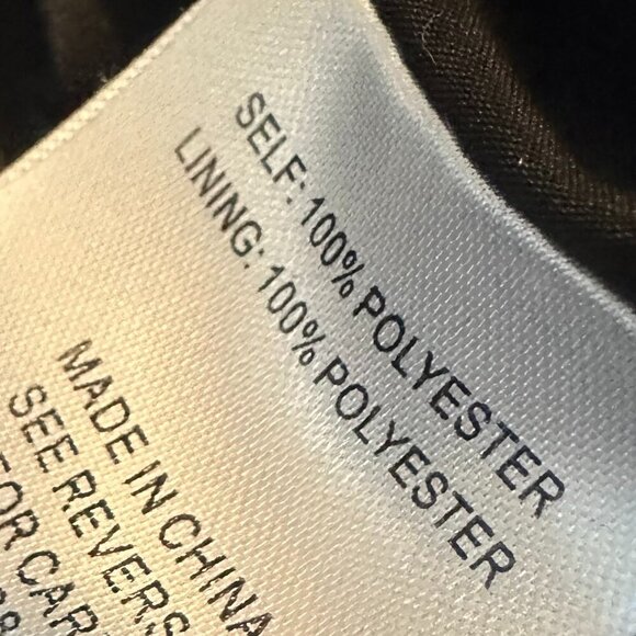 Modcloth Sweet Sophistication Blazer Black White Outline Floral Print Size Med - Picture 10 of 11